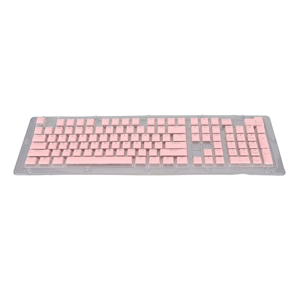 ABS Keycaps 108 Keys Double Layer Two Color Light Transmission Keycap for 61 87 104 108 Keys