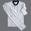 Schnelltrocknende Stretch-Passform Taekwondo-Uniform Training Wettkampf Anpassbarer Druck Weiß