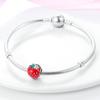 Strawberry Bead Charms Fit Original Brand Bracelet DIY for Fine Jewelry Making Women Gift