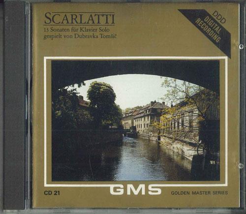 

CD DOMENICO SCARLATTI - Golden Master Series CD21 Germany Classical Used