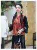 2025 Women's Ethnic A-line Skirt with Phoenix Embroidery