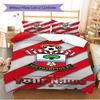 Name Custom Southampton fc Logo Pattern Bedding Set Quilt Cover Pillowcase Home Decor Gift (1 * duvet cover + 2 * pillowcase, without core)