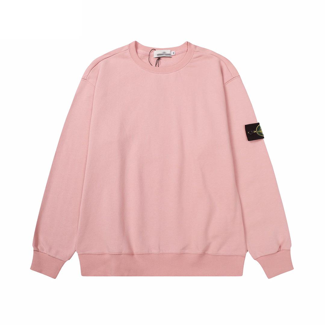 Classic Solid Color Hooded Badge Long