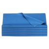 Uxcell Set 30x30cm Large Microfiber Guitar Polish Cleaning Thick and Soft Cymbal Dark for and Other Musical Instruments 6-Piece Cloths, Cleaner, Blue,