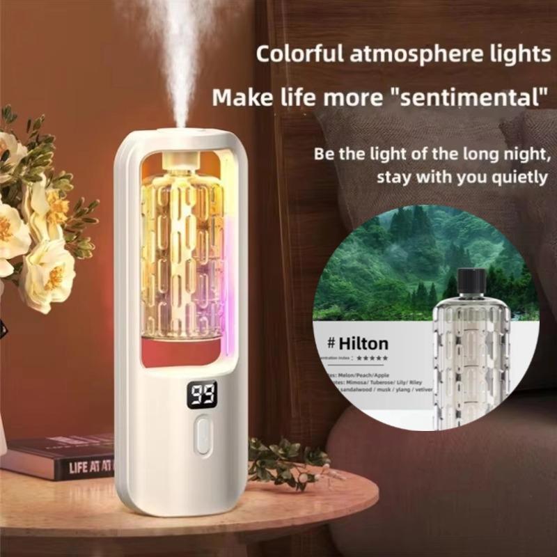 5 Style Automatic Aroma Diffuser Fragrance Essential Oil Aromatherapy Machine Deodorization Air Freshener Colorful Light Living Bedroom Toilet