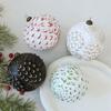 Antique Christmas Ball Set Christmas Window Decoration Props Christmas Tree Decoration Hanging Ball