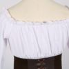 Women's Victorian Ruffle Bohemian Pirate Shirt with Belt
