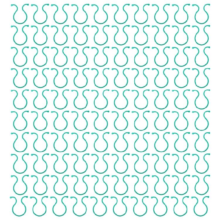 Climbing Plant Clips Reusable Garden Support Durable Plastic Ties for Vine Tomato Cucumber Indoor Outdoor Plant Organizer