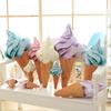 Cute Ice Cream Cone Plush Toy Cushion - Children's Day Gift for Girls