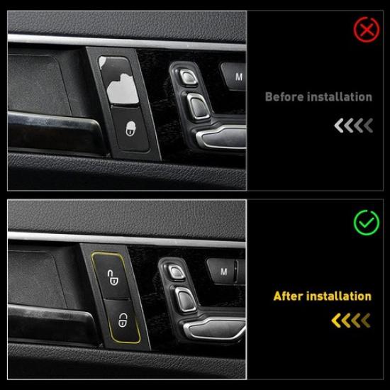 Door Lock Switch Button Front Left Hand Side For 08-18 Mercedes Benz W204 W212 A