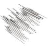 30pcs 3mm Shank Diamond Burs Set with Box for Dremel Electric Grinder Power Tool Accessories Abrasive Tools