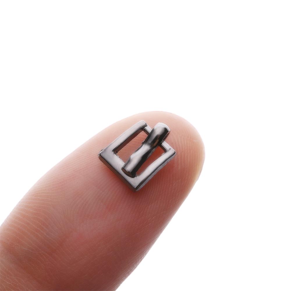 Newest Girls Toys 4 Colors Tri-glide Buckle Belt Buttons Diy Dolls Buckles Doll Bags Accessories