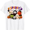 Cute Spooky Dumpling Funny Halloween Vibes Costume T-Shirt
