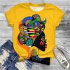 Bohemia Girl 3d Printed Kids Adult T-shirt Summer Women's Casual Outdoor Girl Short Sleeve Tees Top Pullover