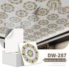 10-Pack Self-Adhesive Ceiling Stickers: Aluminum-Plastic Bathroom Decor Panels