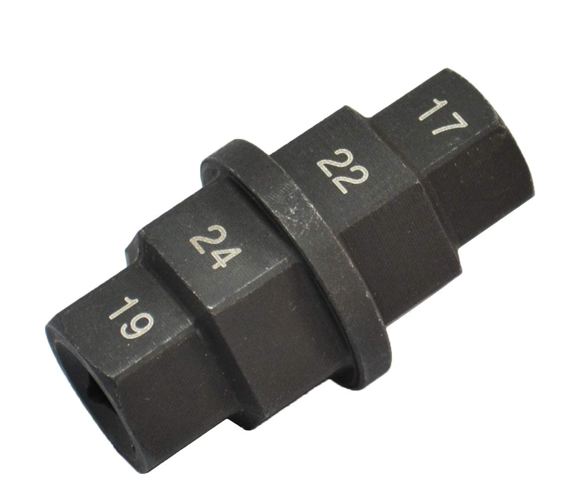 

Yamashiro YK-022 Motorcycle Tool Set Axle Shaft Socket [4 Sizes]