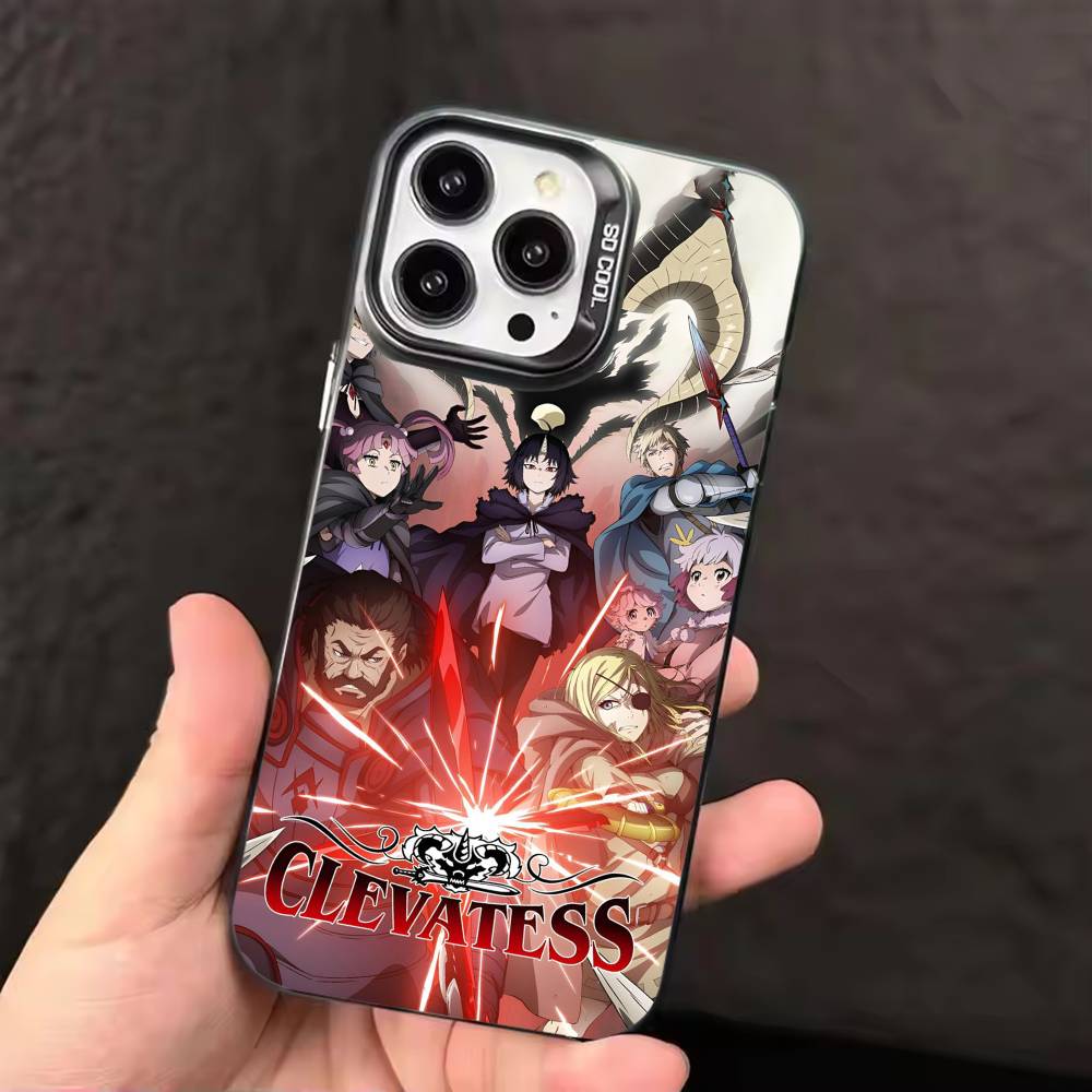 Anime C-Clevatess-S Phone Case Color Silver Shell For IPhone 17 16 15 14 13 12 11 Pro Max Plus