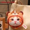 Cat Fan Cute 3d Plush Cat Pillow Soft Sofa Cushion Gift For Girls