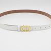 D-Buckle Gold Alloy Buckle Belt Women'S Student Jeans Belt Women'S