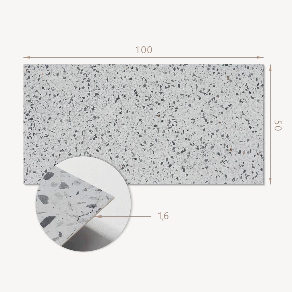 Panel Winylowy Z Nadrukiem - Dekoracja Do Sypialni 100X50 Cm Wzór Kamienny Z Fakturą