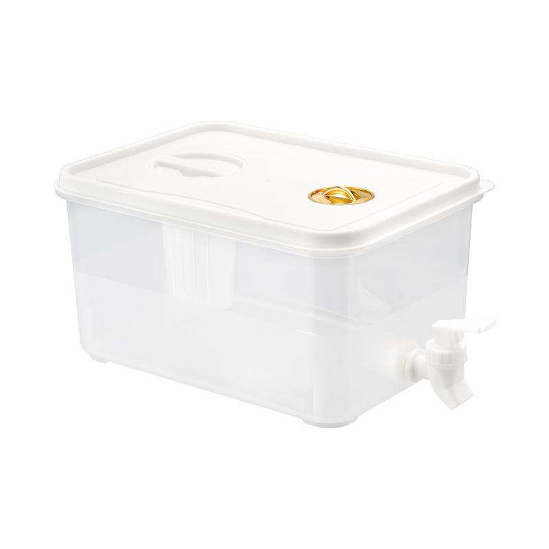 Refrigerator Drink Dispenser with Leak-proof Tap Refrigerator Kettle, Plastic Cold Drink Jug Bar Party Cold Drink Container