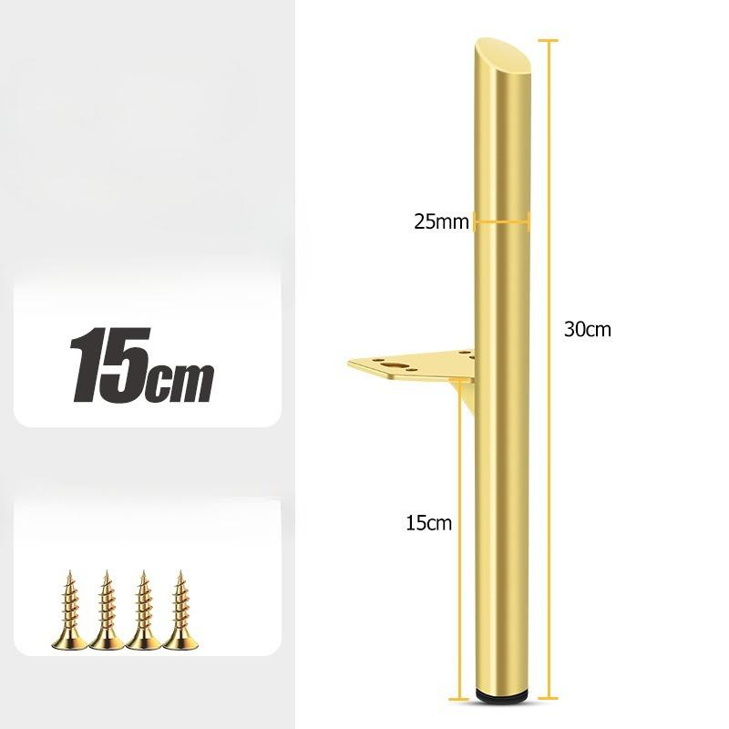4pcs Metal Thicken Bathroom Sofa Coffee Table Cabinet TV Cabinet Table Edge Support Legs Furniture Support Legs Hardware Feet