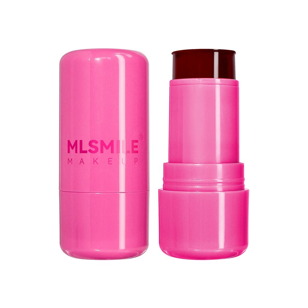 Lip and Cheek Jelly Blush Naturally Brightening Blush Stick Color Q Elastic Grooming Color Rendering Rouge Cream