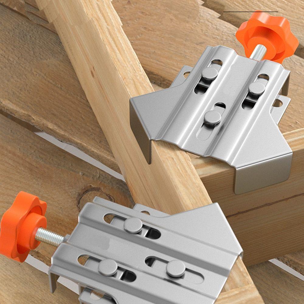 Stainless Steel Corner Clamp Locator DIY Framing Welding Right Angle Clamps 90° Right Angle Clip