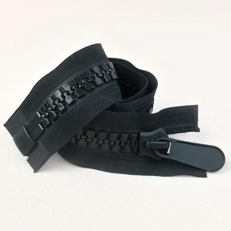 Zamek Żywiczny #20 70-150 cm Bardzo Duże Zamki Rozpinane na Końcach do Szycia Płaszcza Kurtki Namiotu Zamki Zamknięcia Zestawy Naprawcze Akcesoria Odzieżowe