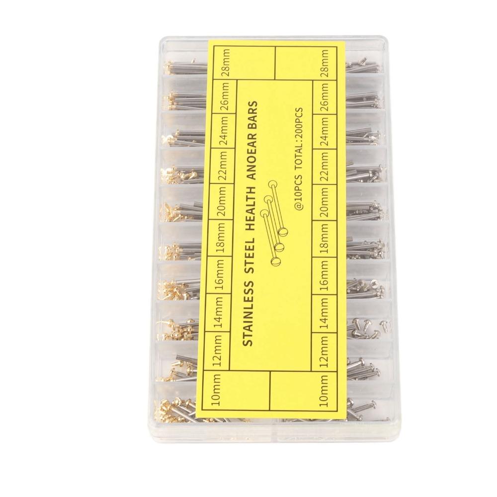Stainless Steel Watch Screw Tube Gold Silver Color 10 Size Options Watch Strap Connection Rod Watch Band Screw Pin
