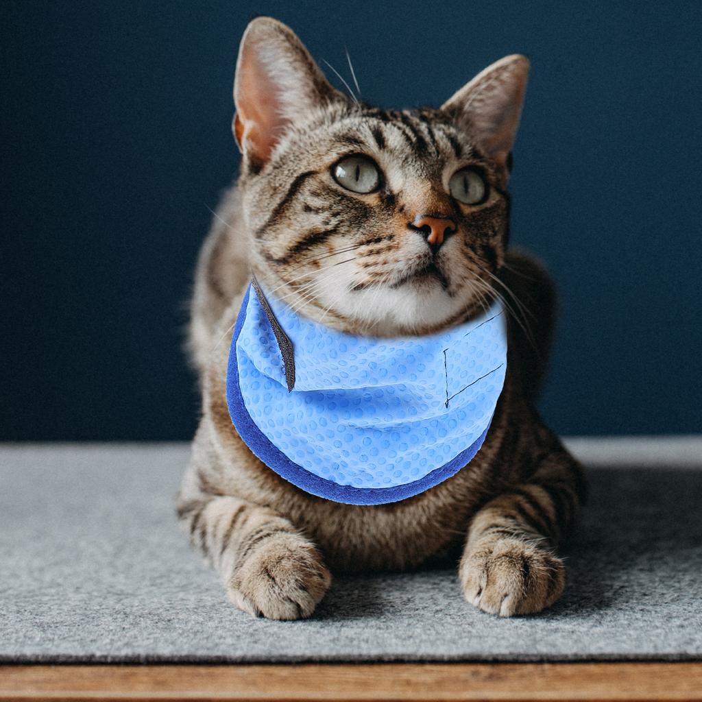 Cool Dog Collar Pet Scarf Comfortable Cooling B Fashionable Cat Bib Decorative Non Chemical Dog Cooling