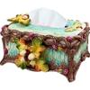 Ceramic Hazelnut Large Tissue Box Acorn Holder American Hand-painted Coffee Table Living Room Decoration Boxes