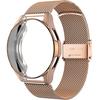 Milanese Bracelet + Case with Screen Protector for Samsung Galaxy Watch Active 2 40mm, Rose Gold