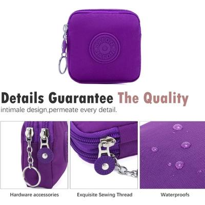 Nylon Coin Purse Waterproof Designs Easy Carry
