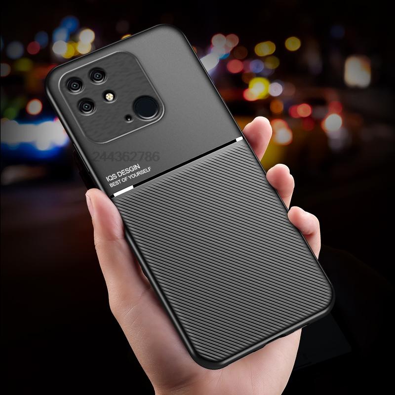 For Redmi 10 Indian Case Soft TPU Luxury Cases For Redmi 10 Power Anti-Fingerprint Camera Protection Back Cover Phone Safe