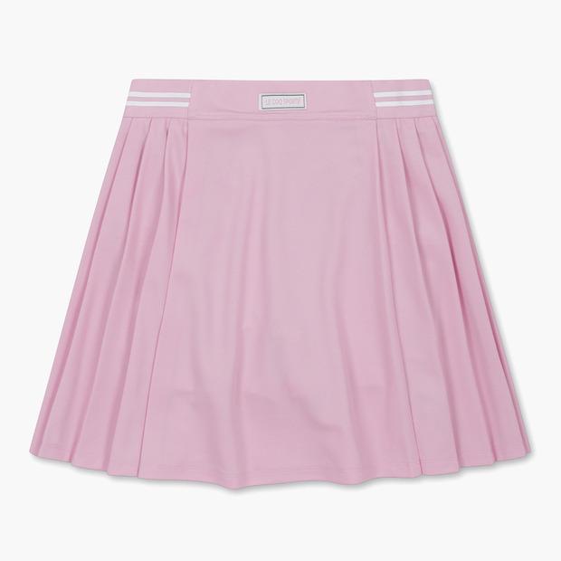 LECOQ Pique Pleated Skirt Pink (Qp322Tsk73)