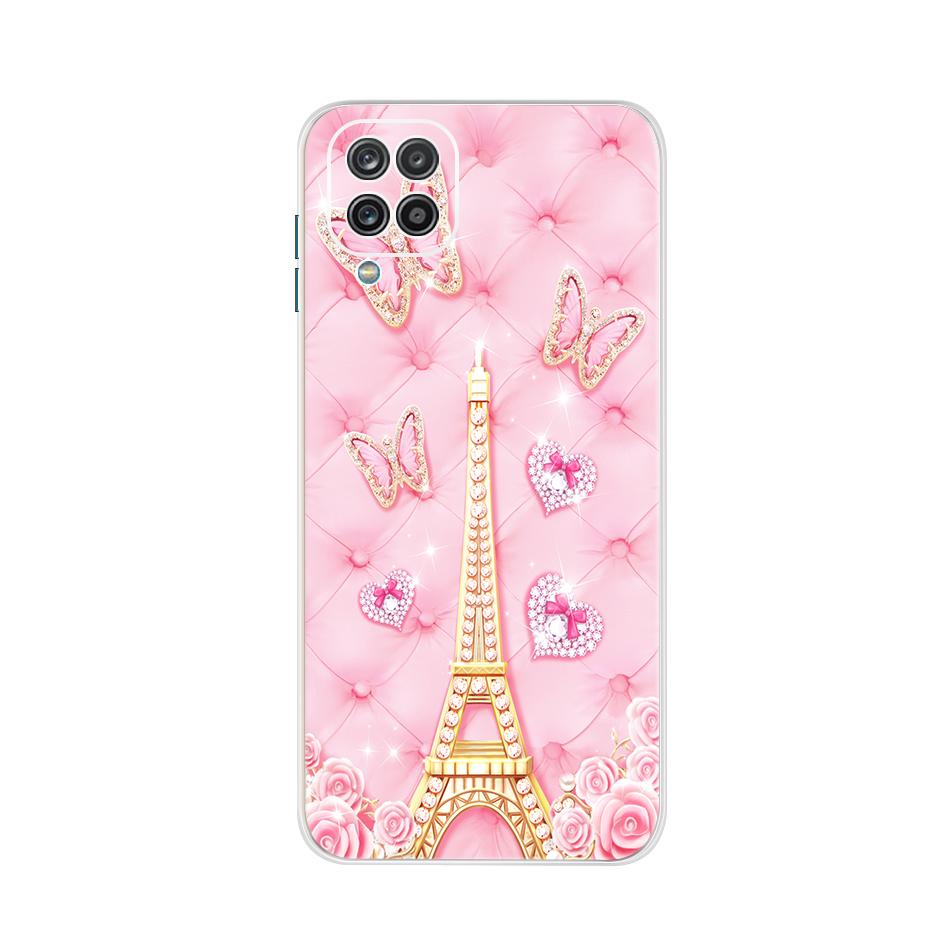 For Samsung Galaxy A12 A13 Case Silicon Soft TPU Back Cover Phone Cases For Samsung A12 A 12 SM-A125F A13 4G Case Bumper Funda