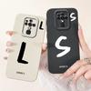 For Tecno Camon 16 16Pro CE7 CE7j CE9h Cover For Tecno Camon 16 Pro Case Simple Fashion Letters Pattern Design Silicone Bumper