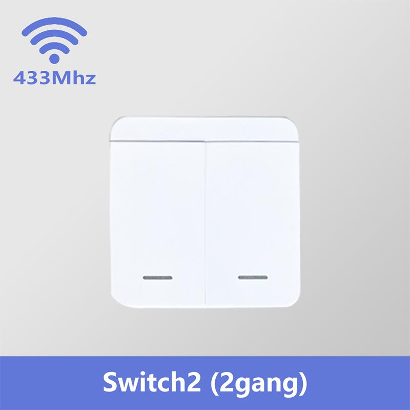 Tuya WiFi Smart Switch 433MHz Universal Breaker Timer Voice Control Smart Life APP Wireless Remote Control Support Alexa Google