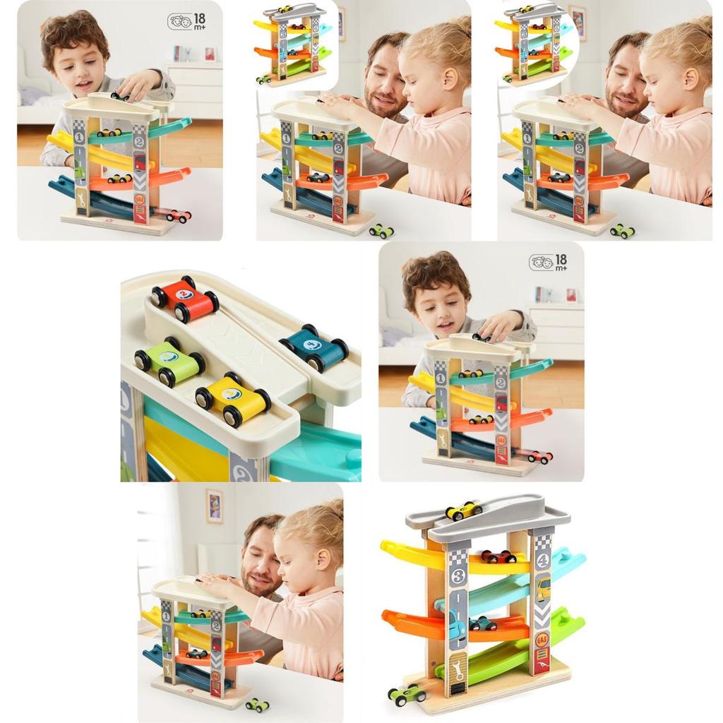 Wooden Track For Intellectual Development And Hand-eye Coordination