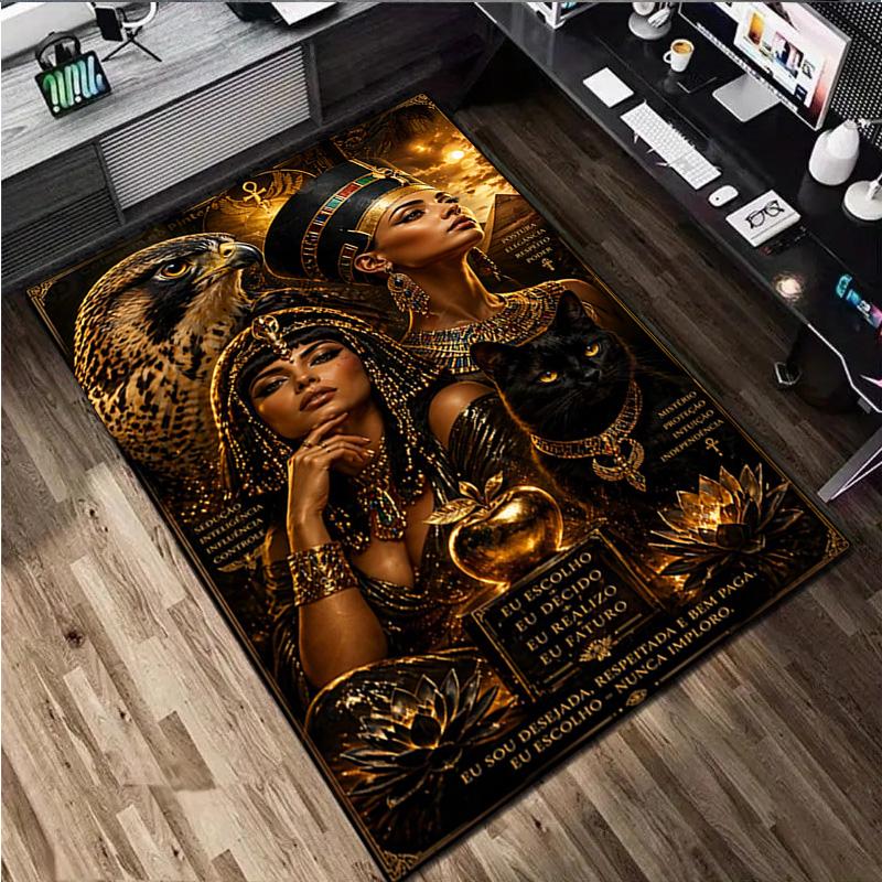 Egyptian Queen's Majesty Carpet Office Decorative Carpet For Living Room Bedroom Door Mat Floor Rug Computer Chair Area Rug