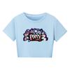 5633 Kids Girls Lily Lovebraids Print Short Sleeves Short T-Shirt