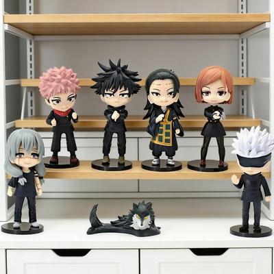 In Stock Mini Jujutsu Kaisen Gojo Satoru Mahito Getou Suguru Itadori Fushiguro Anime Figures Toys