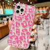 Rose Leopard Pattern Soft Clear Phone Case For iPhone 17 16 15 14 13 12 11 Pro Max XS X XR 15 16 Plus 17Air Cover