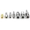 18pcs Industrial Air Coupling 1/4 Inch Air Fitting Japanese Type Quick Coupling Female Male Thread Air Compressor Connector Compressor