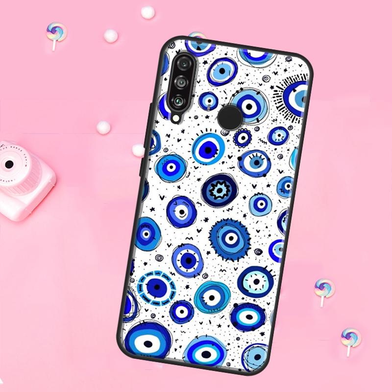 Evil Eyes For Huawei Nova 11 Pro 10 9 SE Y70 Y60 Y90 Y61 Y91 Y73 Y72 12s 12i 11i 8i P30 P40 Lite Case