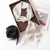 2026 Silk Scarf Versatile Elegant Crepe Shawl Sun Protection Fashion Commute 145x45cm