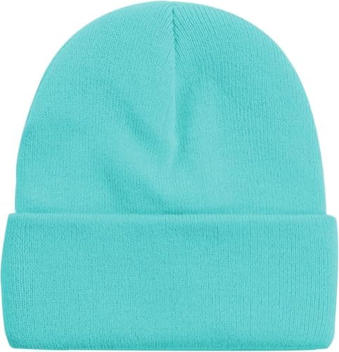Rosoz Unisex Winter Beanie Cuffed Knit Skull Cap for Men and Women