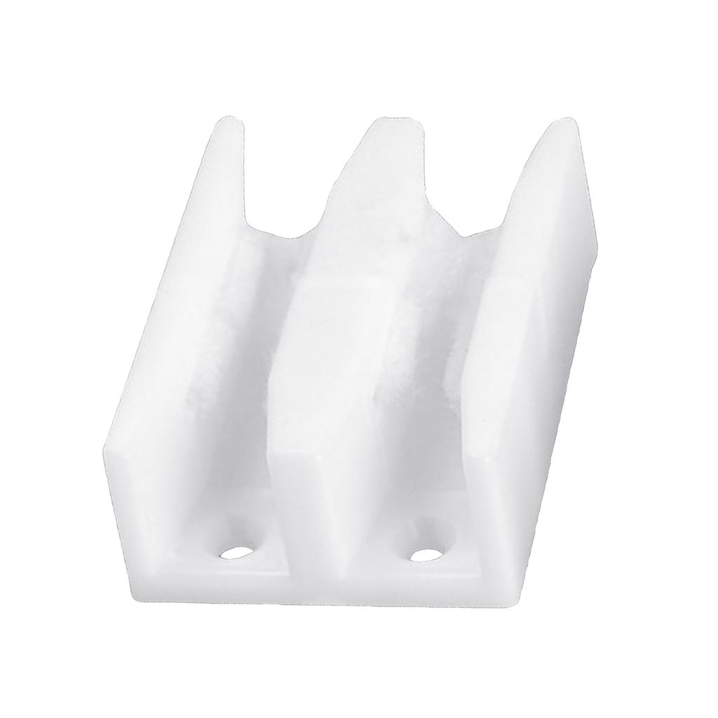 Sliding Shower Door Bottom Guide Shower Door Divider Track Guide Glass Bumpers Plastic Track Shower Room Accessories