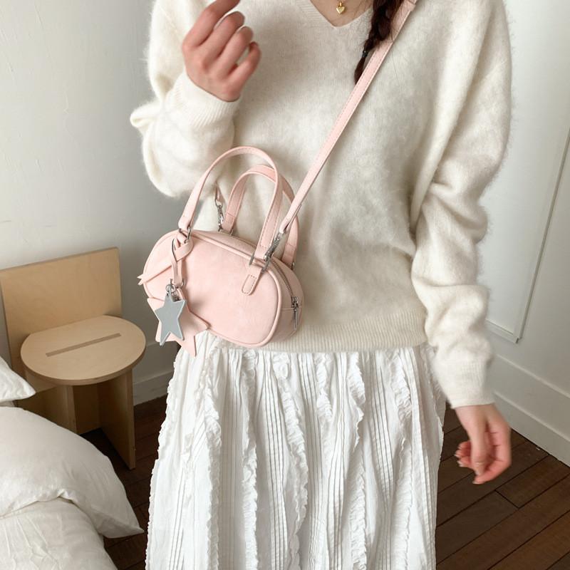 Minimalist Pu Crossbody Bag For Women With Zipper Pockets For Daily Use